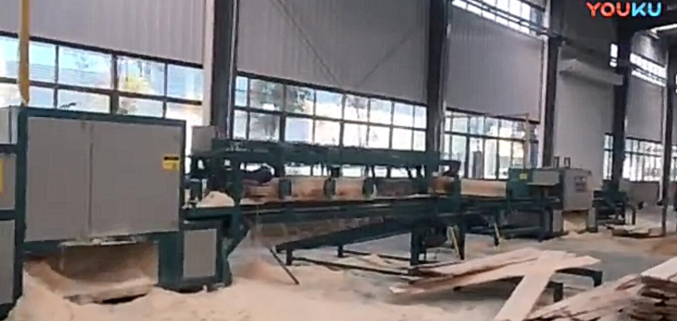 全自動原木多片鋸生產線